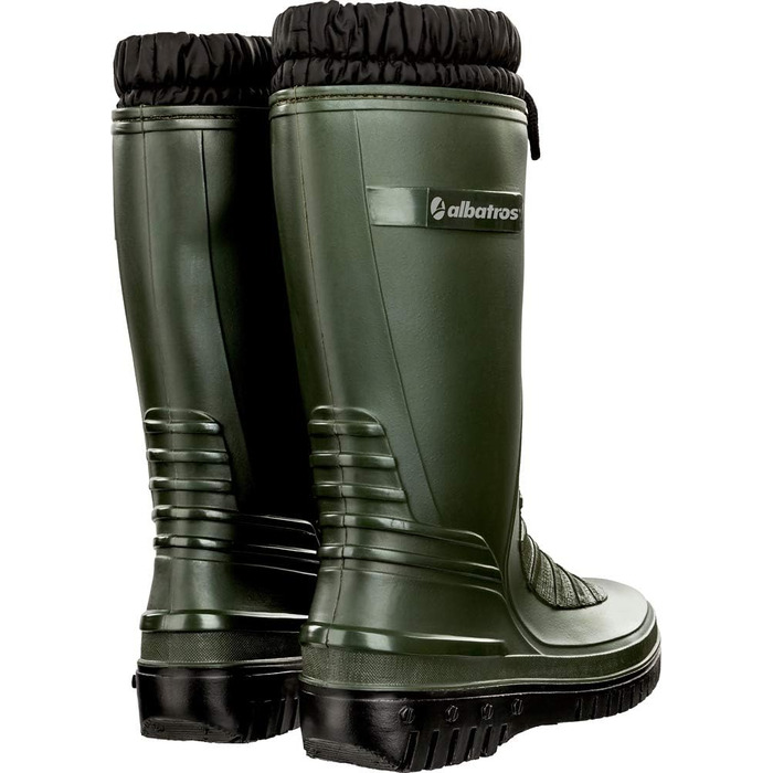 Чоботи ALBATROS ARKTIS HIGH, унісекс, водонепроникні, холодоізоляційні, веганські, розмір 48, зелені, EU