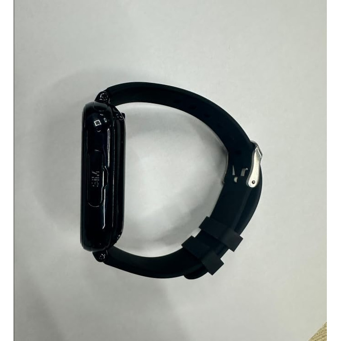 Розумний годинник 4G для дітей з GPS, дитячий годинник з телефоном, відеодзвінками та голосовим чатом, Wi-Fi, SOS, крокомір, будильник, ігри, дитячий подарунковий наручний годинник для дівчаток та хлопчиків віком від 4 років, чорний