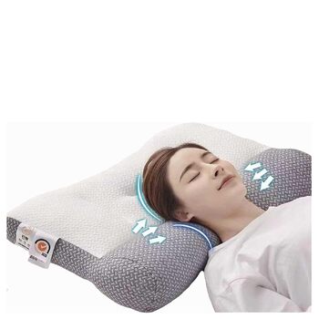 Суперергономічна подушка для апное сну, подушка для підтримки шиї, ортопедична подушка для глибокого сну, ергономічна подушка для шиї та плечей 19*29 дюймів, 2024