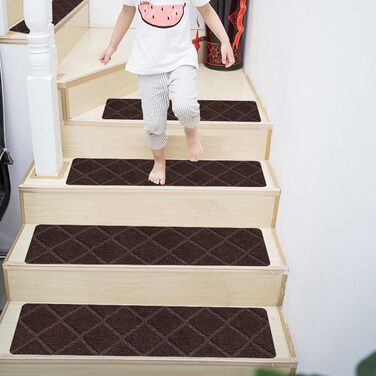 Килимки для сходів, 76x20 см, килимок для сходів, килимки для сходів, 5/10 шт. , самоклеючий килимок для сходів, протиковзкий килимок для використання всередині приміщень з дітьми та людьми похилого віку (сірий, 10 шт.) Сірий 10 шт.