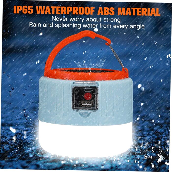 Сонячний кемпінговий світильник ibasenice з дистанційним керуванням, акумуляторний наметовий світильник для кемпінгу та саду, розумний індикатор живлення, режими яскравості, універсальне використання