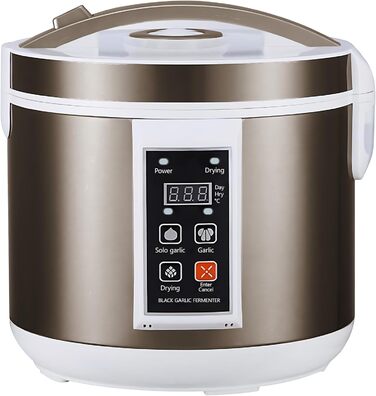 Автоматична машина для ферментації чорного часнику Jargrovs, багатофункціональний розумний ферментер для чорного часнику об'ємом 5 л, машина для йогурту, машина для огірків, кухонна машина для ферментації своїми руками