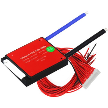 Літієва батарея, плата захисту BMS з балансиром, 16S 48V 20A LiFePO4
