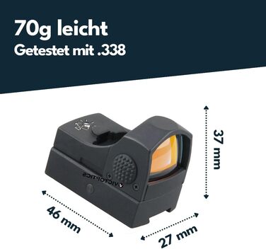 Коліматорний приціл Vector Optics V3 22 Sphinx для спорту, страйкболу та полювання, пневматична гвинтівка, приціл для мішеней, коліматорний приціл, коліматорний приціл з кріпленням для калібру 11 мм