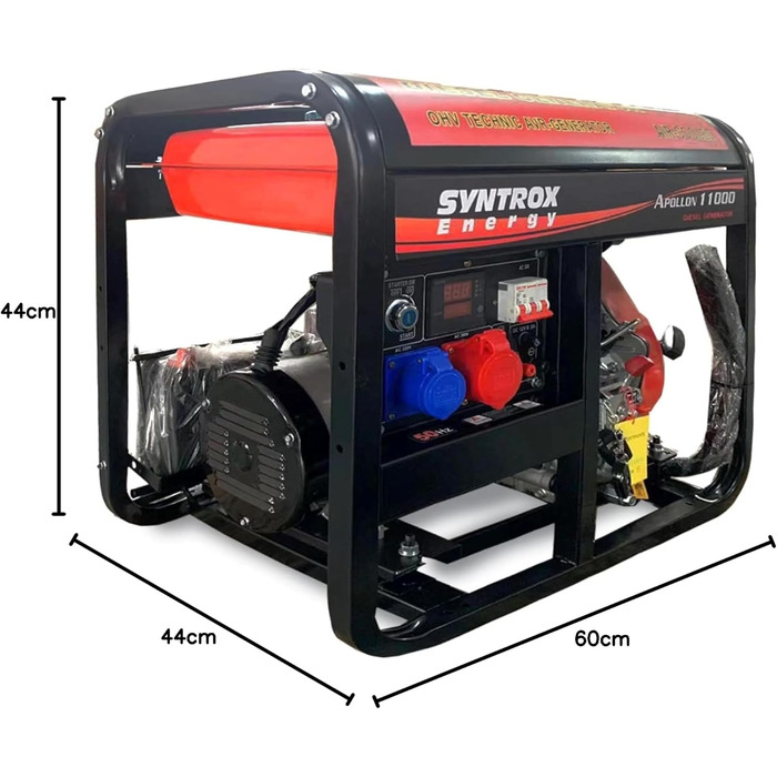 Аварійний генератор живлення Syntrox, Brolso, надійне джерело енергії, потужний, ефективний, багатофункціональний, генератор енергії, кемпінг, накопичувач енергії, бензиновий аварійний генератор живлення