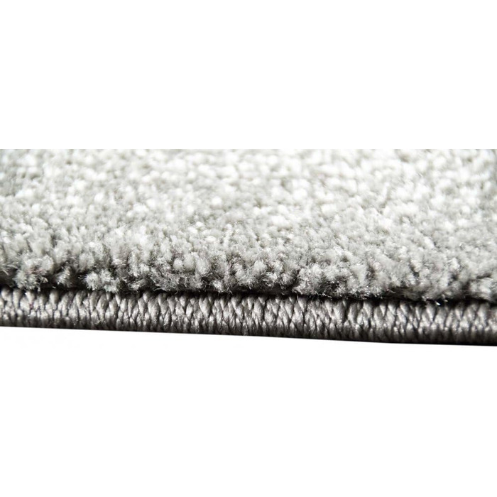 Сучасний килим з коротким ворсом для вітальні килим контурного крою абстрактний сірий чорний білий бірюзовий розмір 160x230 см 160