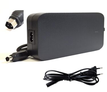 Зарядний пристрій Enerpower 54,6 В 2 А 110 Вт, 3-контактний трапецієподібний, для акумуляторів 48 В від Fischer Pedelecs Viator, Terra, Montis, Proline (з 2021 року випуску)