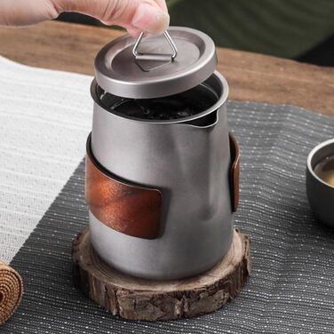 Чашка для заварювання чаю, ситечко для чаю, набір для кемпінгу, чайник для подорожей, портативний посуд для трав&39яного чаю та багато іншого