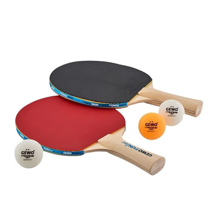 Набір для настільного тенісу Gewo Fun Time 4 Bats 10 Balls (96980000)