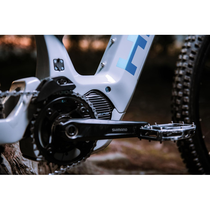 Гірський електровелосипед для дорослих Muret Trail Full Suspension E-Fully, сірий/синій 48