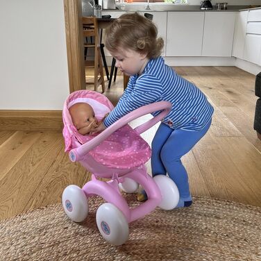 В-1 My First Doll's Pram - лялькова коляска з 4 регульованими режимами - лялькова коляска, лялькова люлька, лялькове автокрісло іг