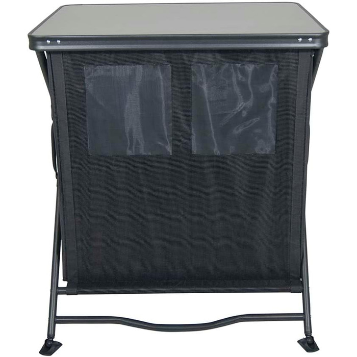 Складана шафа-стіл із тканини, комод-караван, чорний, синій, 25 фунтів, 104