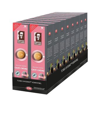 Капсули Coffee Fellows Blend Caf Crme, сумісні з K-fee та Tchibo Cafissimo*, шоколадно-горіхові смаки, 120 кавових капсул