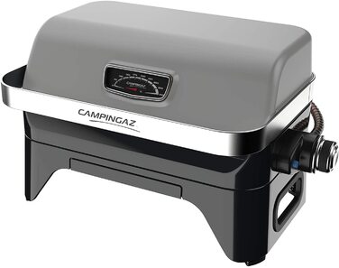Газовий настільний гриль Campingaz Attitude 2go CV, сірий