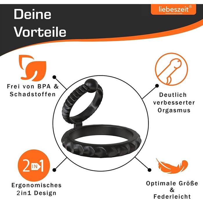 НОВИНКА 2024 - Інноваційна секс-іграшка Penis Ring Penisring Stretchable Silicone - Cock Testicle Ring Екстремальне підвищення потенції Допомога в ерекції Секс-іграшка Кільця пеніса для чоловіків