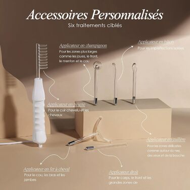 Високочастотний пристрій для обличчя високочастотна паличка для видалення прищів, зморшок, дрібних зморшок, терапевтичне лікування обличчя, портативний пристрій