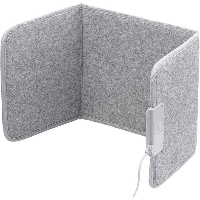 Складаний інфрачервоний обігрівач Sichler Household Appliances Складана інфрачервона нагрівальна панель далекого діапазону, до 65 C, 85 Вт, розмір S (інфрачервона нагрівальна панель, нагрівальна стіна, обігрівач)