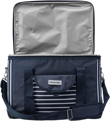 Сумка-холодильник XL 40 літрів - сумка-холодильник cool box сумка для пікніка вибір кольору XL темно-синій білий