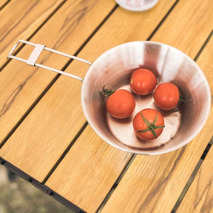 З нержавіючої сталі 304 Sierra Bowl набір посуду для кемпінгу, пішого туризму, барбекю та кемпінгу, 4 шт.