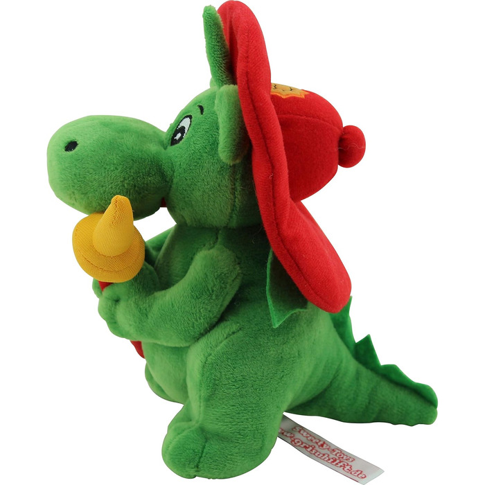 М'яка іграшка Sweety Toys 11025 Драко XL Грізу 20 см з пожежним рукавом, 20 см
