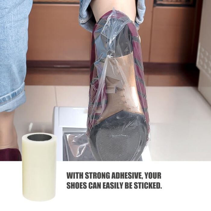 Рулон плівки для взуття – одноразова фольга для автоматичного дозатора бахіл, 1 шт.