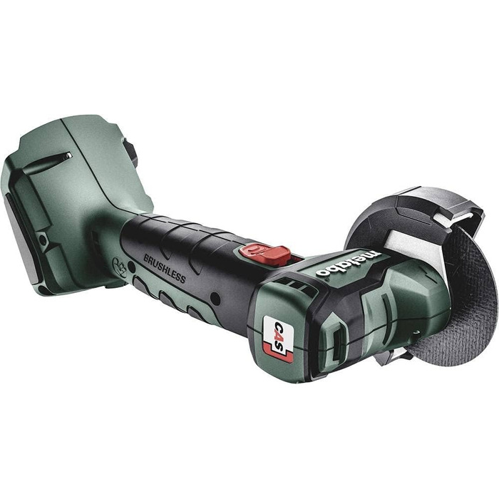 Акумуляторна кутова шліфувальна машина Metabo CC 18 LTX BL (600349850) 18 В (без акумулятора, без зарядного пристрою) картонна кор