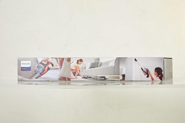 Акумуляторний пилосос PHILIPS SpeedPro Max - прилад 2-в-1, пилосос і ручний пилосос, час роботи до 65 хвилин, 360-градусна насадка