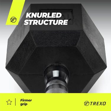 Гантель TREXO 12,5 кг (шестигранна)