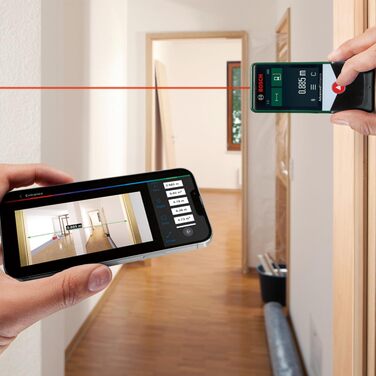Лазерний далекомір Bosch AdvancedDistance 50C (50м) з підтримкою додатка (Новий)