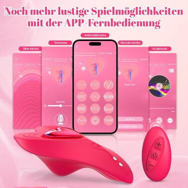 Вібратор-метелик, секс-іграшка для жінок та пар, екстремальний секс вібрація Ohi BoBi Sun для жінок, еротична секс-іграшка для клітора набори вібраторів для жінок, стимулятор клітора з дистанційним керуванням за допомогою застосунку