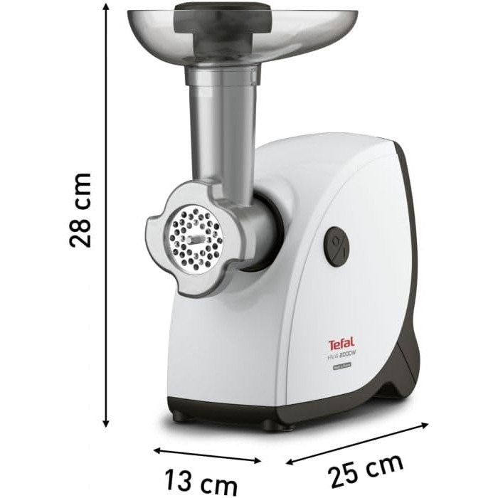 Фаршемешалка Tefal HV4 NE463138, 2000 Вт, білий