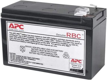 Акумулятор APC APCRBC113 UPS RBC113 чорний (комплект із запасним акумулятором)