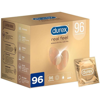 Презервативи Durex Real Feeling, чутливі, шкірні відчуття, 96 презервативів