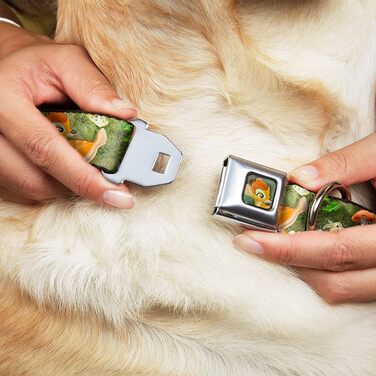 Нашийник для собак Buckle Down Bambi Ескіз Оленяти - Розмір M (33-43 см) - Ширина 2.5 см