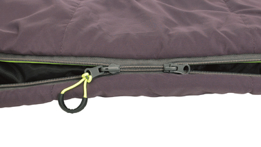 Спальний мішок Outwell Contour Reversible/+2°C Dark Purple Right (230372)