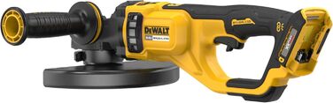 Акумуляторна кутова шліфувальна машина DeWALT DCG460NK-XJ 54 В 230 мм Кутова шліфувальна машина з пелюстковим вимикачем
