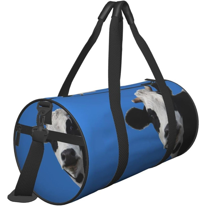 Спортивна сумка, дорожня сумка, сумка для подорожей, з принтом Веселка, сумка на нічліг, чорна, універсальний розмір