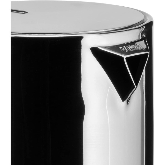 Еспресо-машина Alessi 9090/6 6 чашок для індукції, нержавіюча сталь, срібло, 15.5 x 13.5 x 27 см 15.5 x 13.5 x 27 см Single