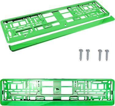 Х зелена рамка для номерного знака, для номерних знаків, 2 шт. и, 2 шт., 2