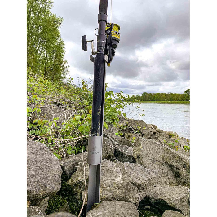 Тримач для вудки Black Cat Premium з нержавіючої сталі, аксесуар для ловлі сома, лавка для риболовлі, різні, 0,85 м, одинарний