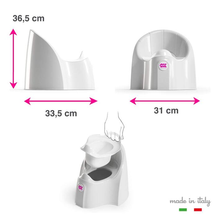 Футуристичний горщик для спокійних справ, білий, 38916835 шт.