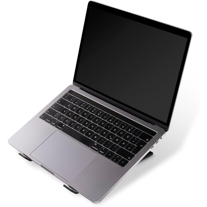 Стійка для ноутбука Hama 15.6 Ергономічна, складна з регулюванням кута нахилу, стабільна та нековзка, ідеальна для офісу