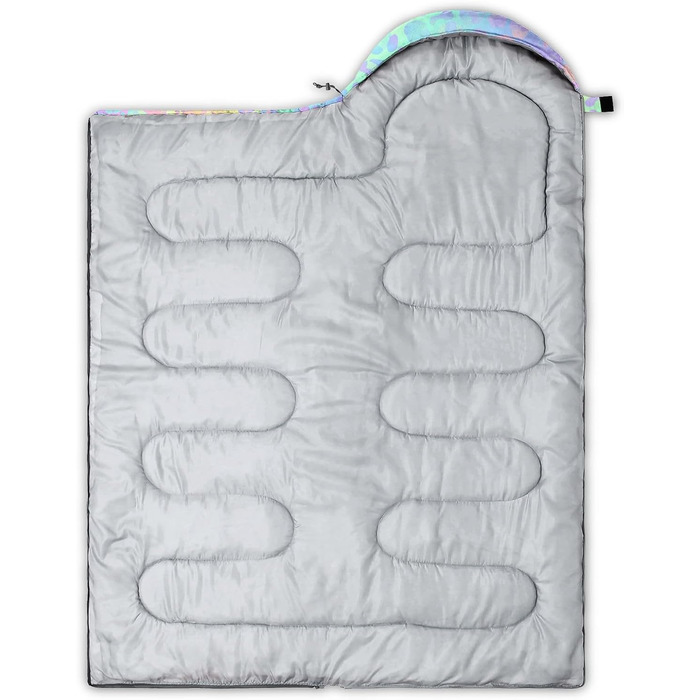 Спальний мішок HOSIMA Cloud, спальний мішок для холодної погоди, для дорослих, дівчаток та хлопчиків, водонепроникний, теплий, для кемпінгу, пішого туризму, активного відпочинку, подорожей, полювання, компресійний мішок