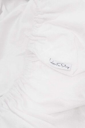 Дитяче ліжко Jacob, біле, з шухлядою, 120 x 60 см, включаючи матрац та чохол, дерев&39яні захисні поручні, захисний чохол