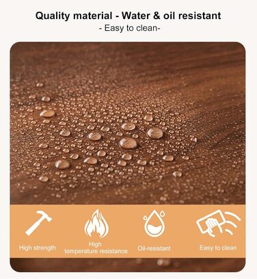 Підйомний бічний столик AYES, поворотний на 360, С-подібний бічний столик тумбочка під телевізор для вітальні, спальні, тумбочки, дивана для годування, читання, ноутбука, закусок, чаю, кави, дивана (горіх)