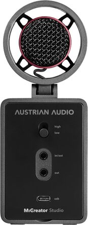 Студійна мікрофонна система Austrian Audio MiCreator з інтегрованим аудіоінтерфейсом