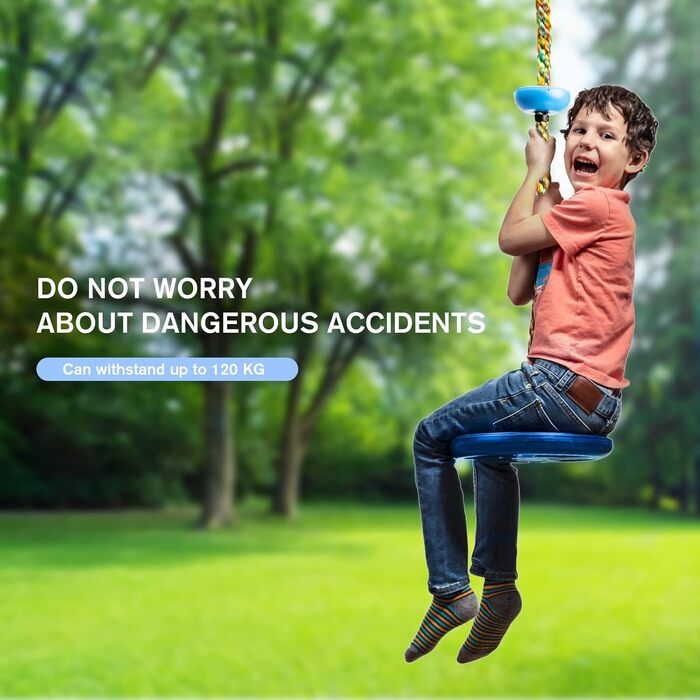 Лазіння мотузкові гойдалки дерево дитячі гойдалки з платформою і диск гойдалки сидіння набір ігровий набір аксесуари (лазіння моту