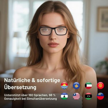 Смарт-окуляри з Bluetooth, AI-функціями та лінзами, що змінюють колір
