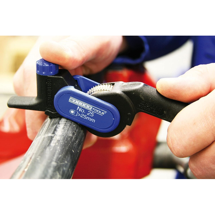 Знімач зовнішньої ізоляції WEICON TOOLS 52000025 No.25 для кабелів до 5 мм, чорно-синій, 210 мм