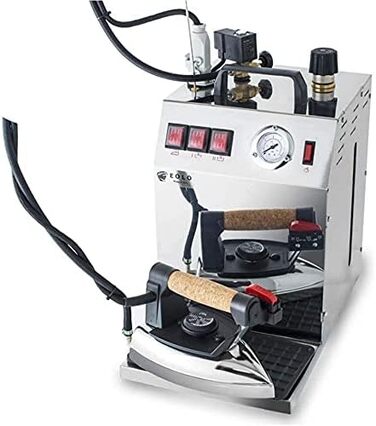 Професійна парова праска Прасувальна система GV06 INOX з нержавіючої сталі Професійна праска та антинакип Енергетичний клас A з ен